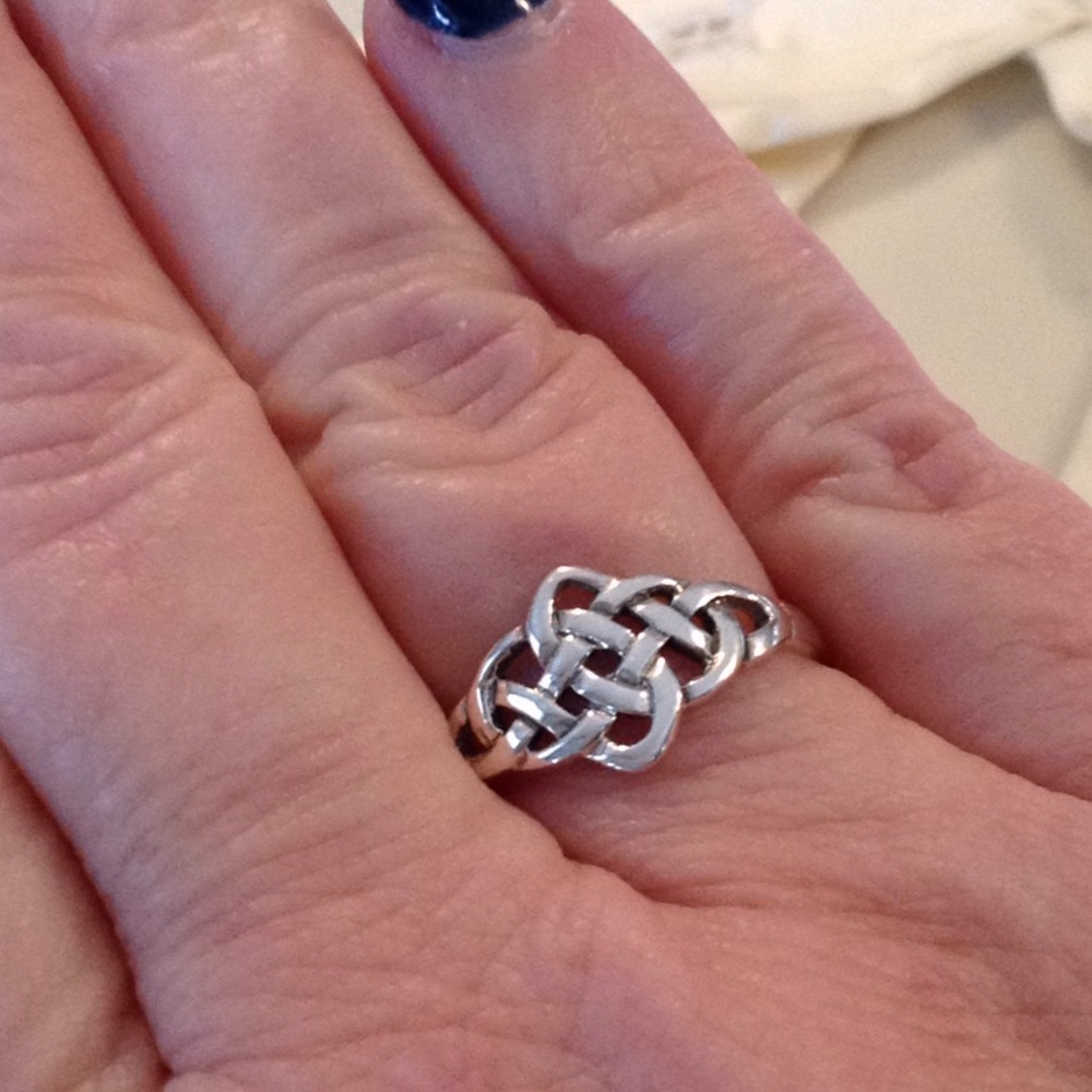 Silver Celtic Knot Ring